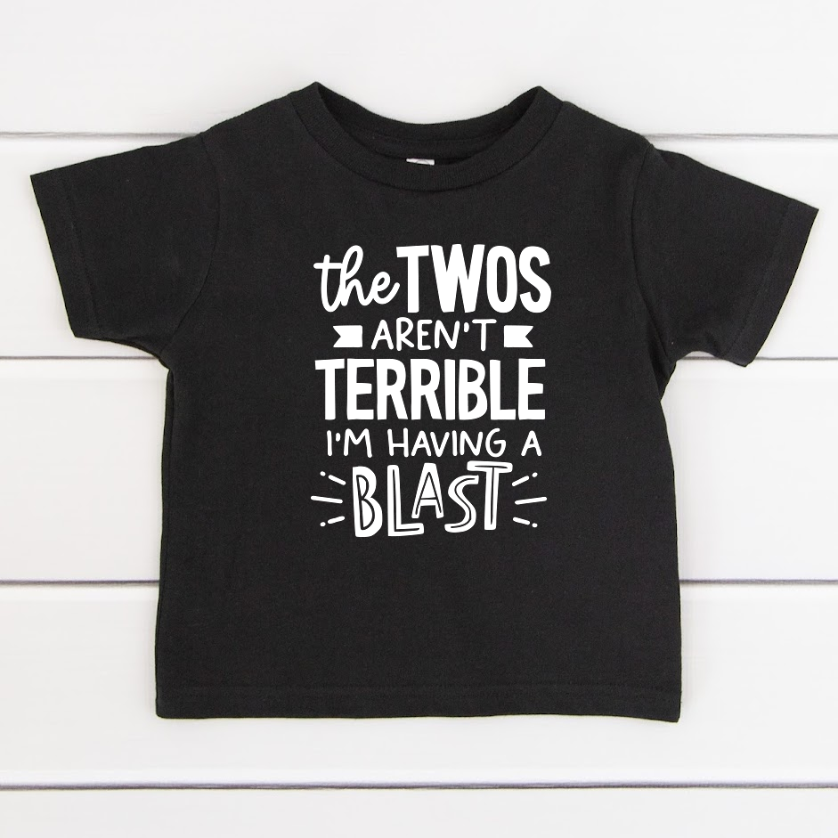 T-shirt Les deux ne sont pas terribles, je m'amuse