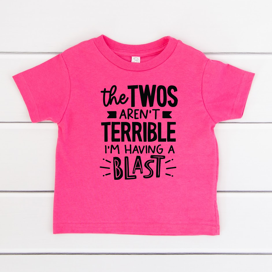 T-shirt Les deux ne sont pas terribles, je m'amuse