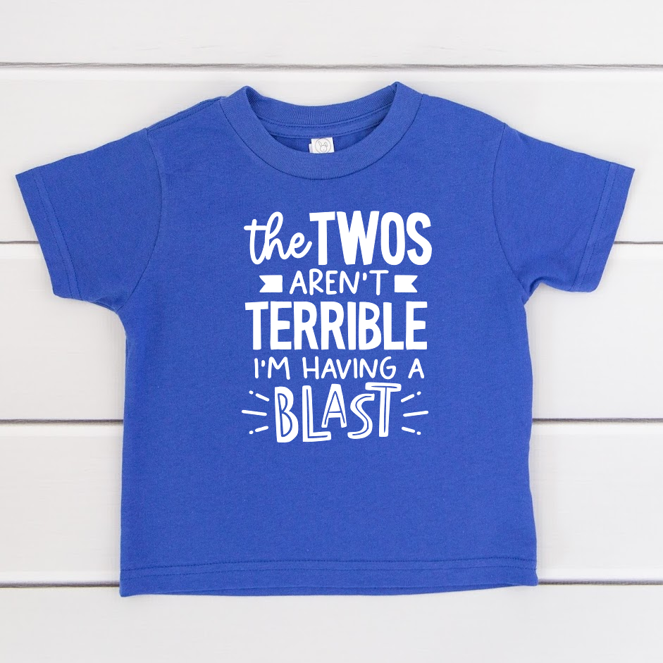 T-shirt Les deux ne sont pas terribles, je m'amuse