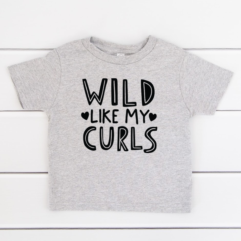 Camiseta Wild Like My Curls