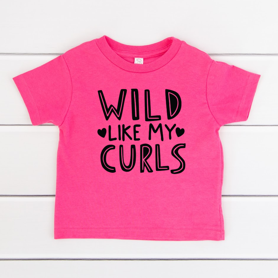 T-shirt sauvage comme mes boucles