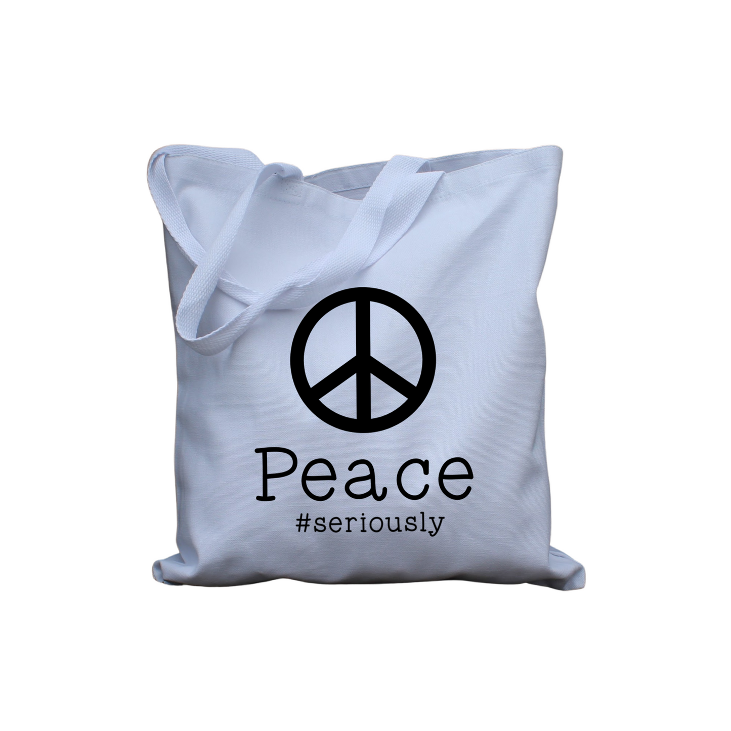 Bolsa de tela Paz