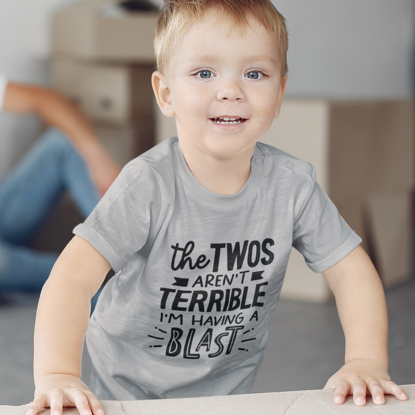 T-shirt Les deux ne sont pas terribles, je m'amuse