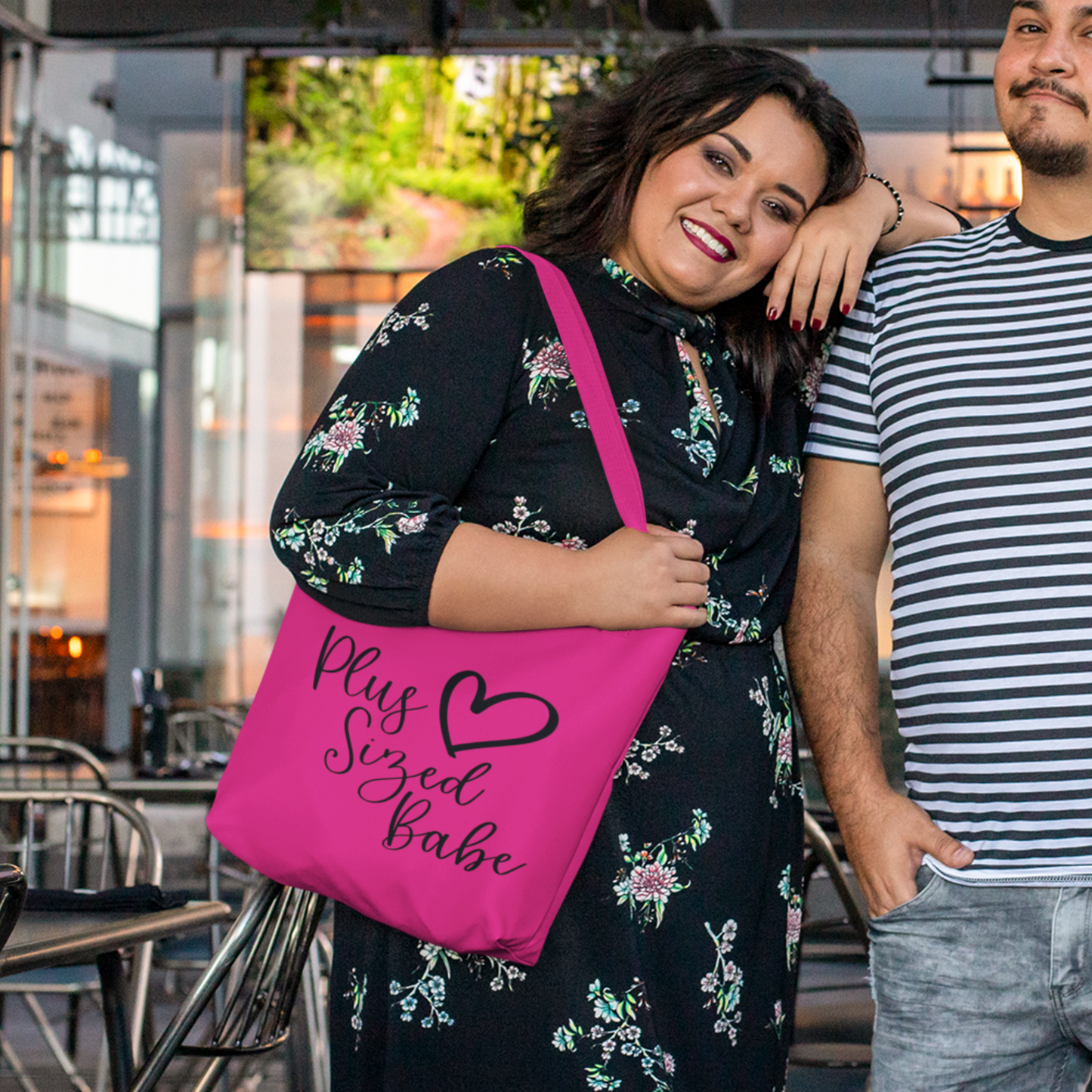 Plus Sized Babe Tote Bag