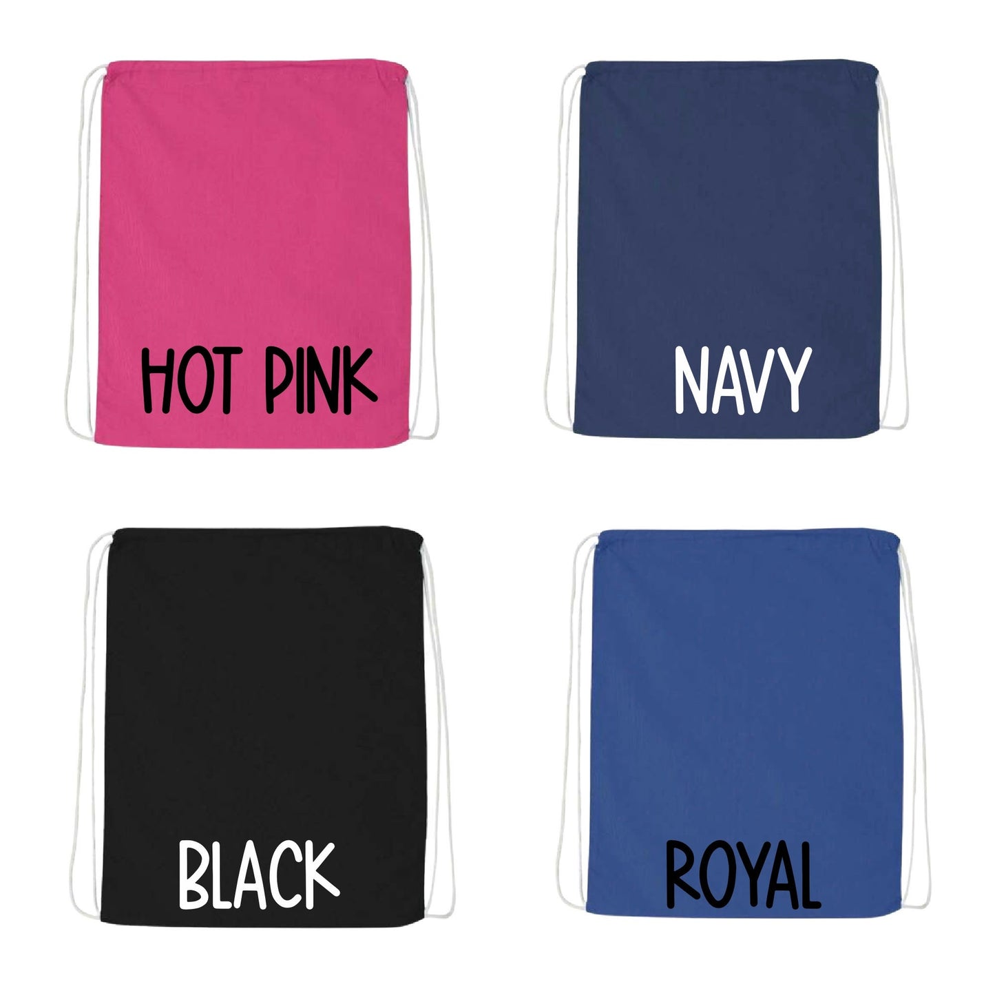 Custom Made Drawstring Backpack