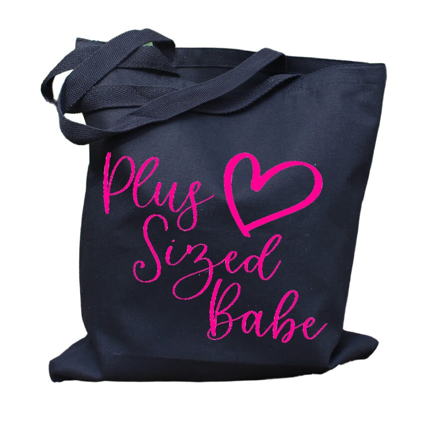 Plus Sized Babe Tote Bag