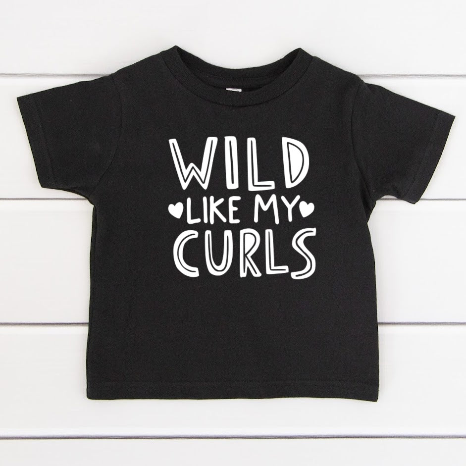T-shirt sauvage comme mes boucles