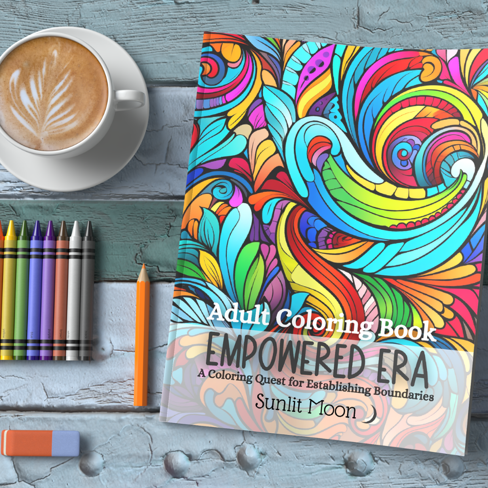 Empowered Era: A Colouring Quest for Establishing Boundaries - Adult Colouring Book