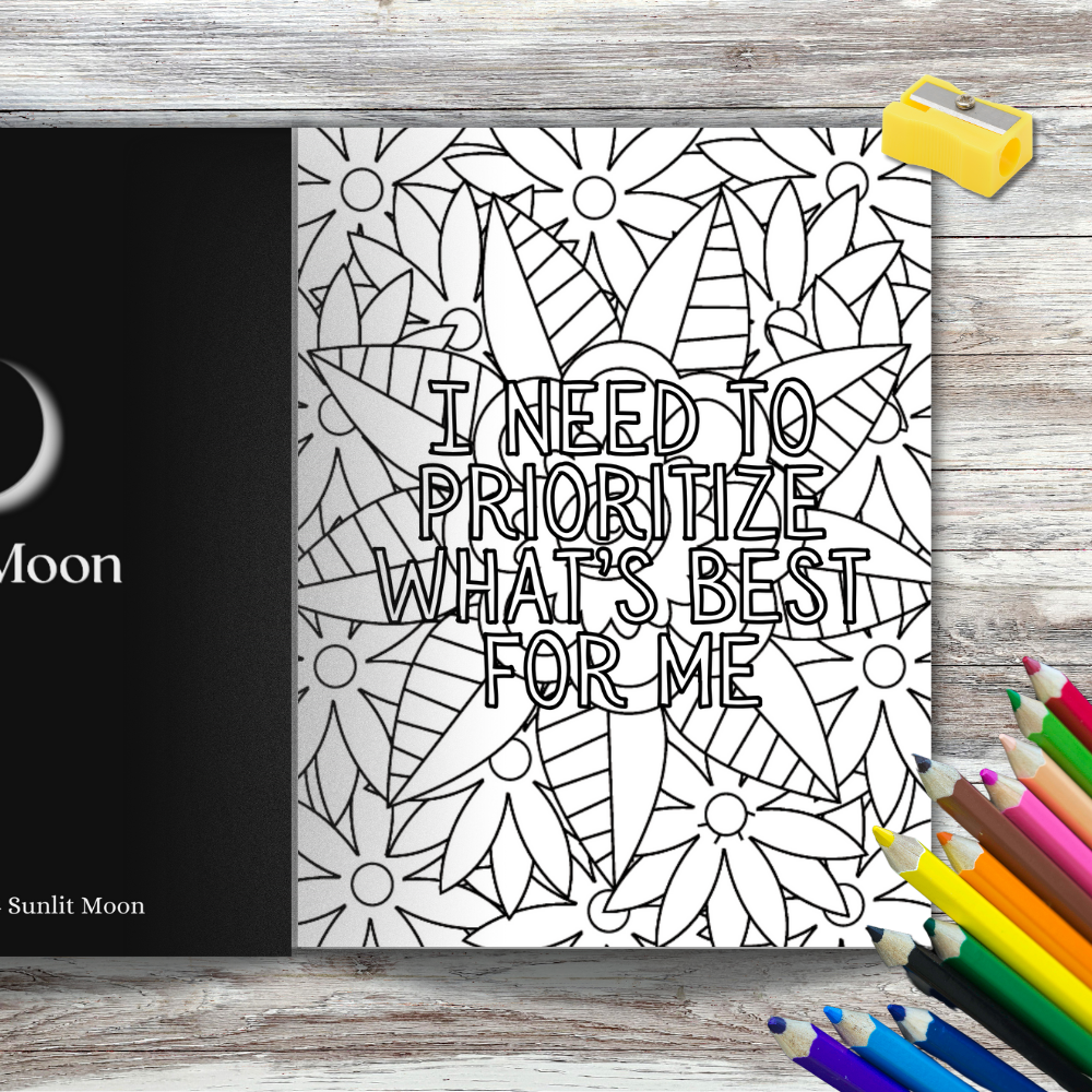 Empowered Era: A Colouring Quest for Establishing Boundaries - Adult Colouring Book