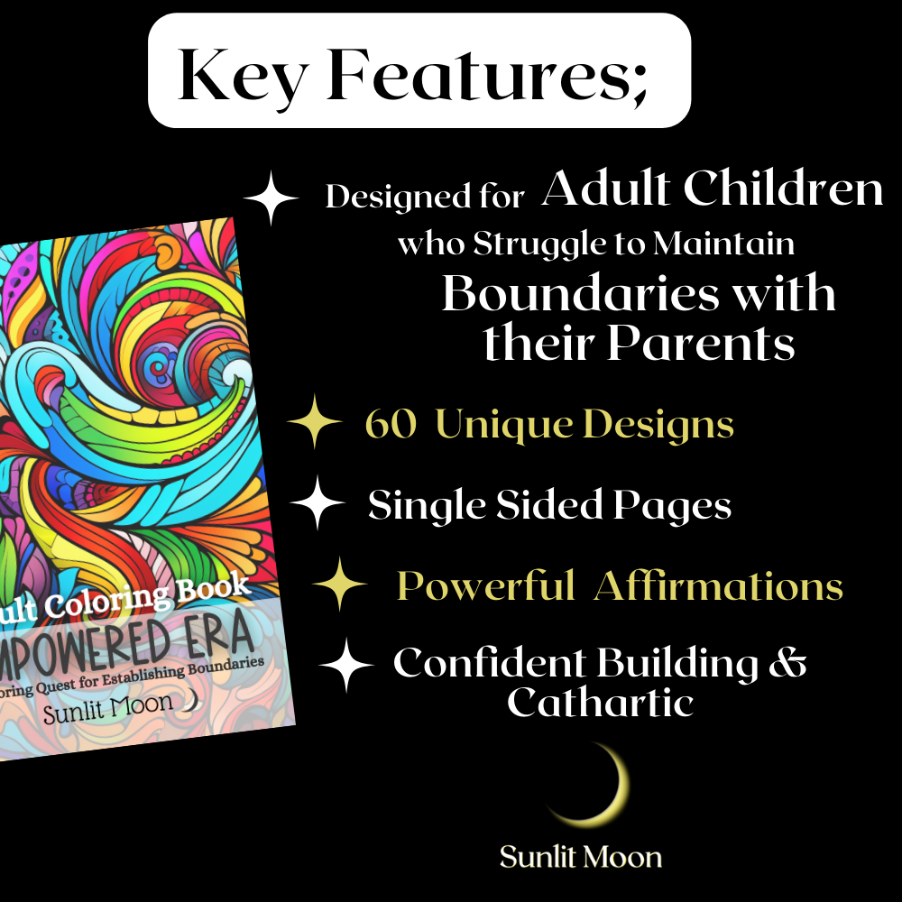 Empowered Era: A Colouring Quest for Establishing Boundaries - Adult Colouring Book