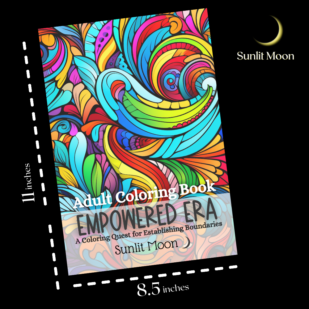 Empowered Era: A Colouring Quest for Establishing Boundaries - Adult Colouring Book