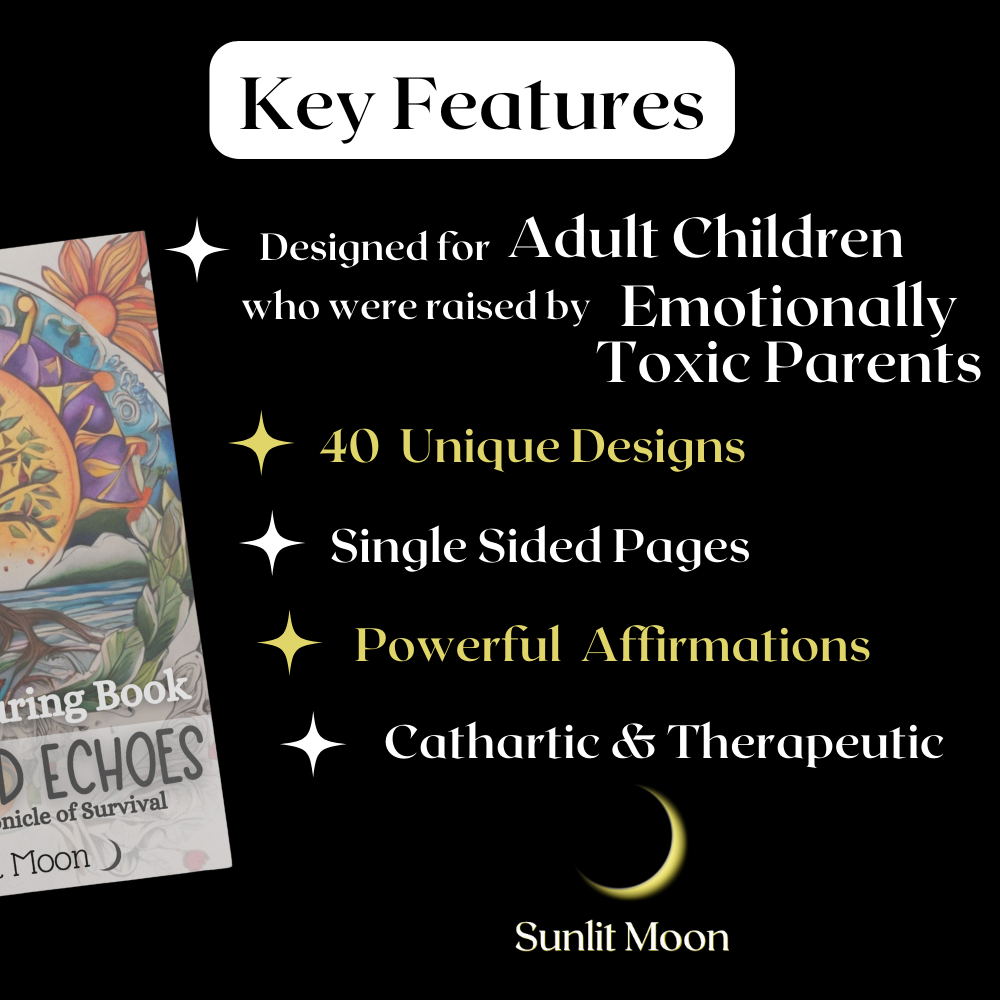 Childhood Echoes: A Colouring Chronicle of Survival - Adult Colouring Book