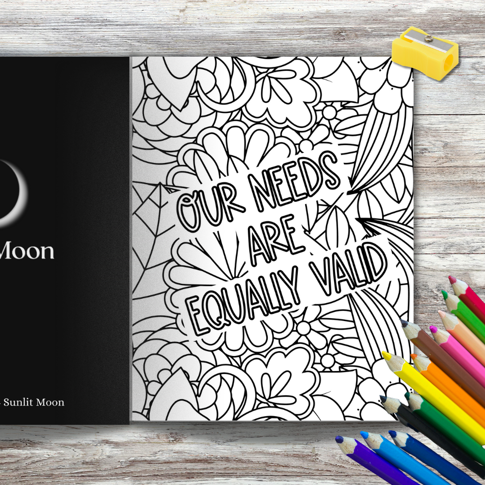 Empowered Era: A Colouring Quest for Establishing Boundaries - Adult Colouring Book