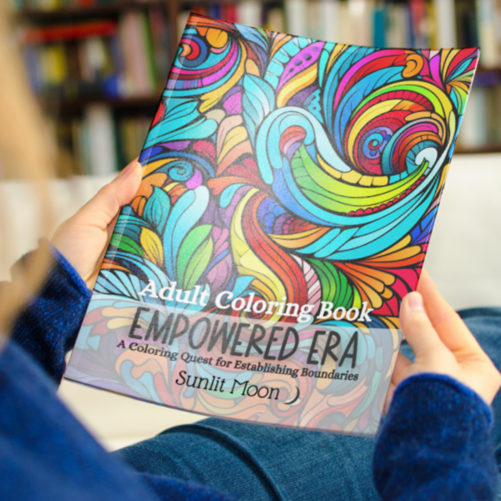 Empowered Era: A Colouring Quest for Establishing Boundaries - Adult Colouring Book