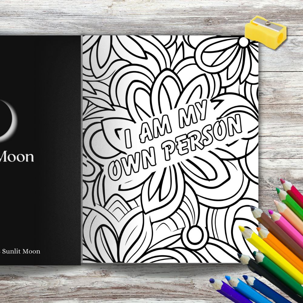 Empowered Era: A Colouring Quest for Establishing Boundaries - Adult Colouring Book