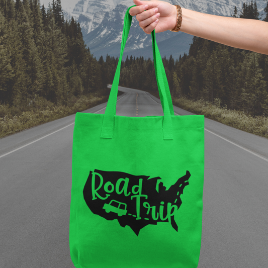 United States Road Trip Tote Bag