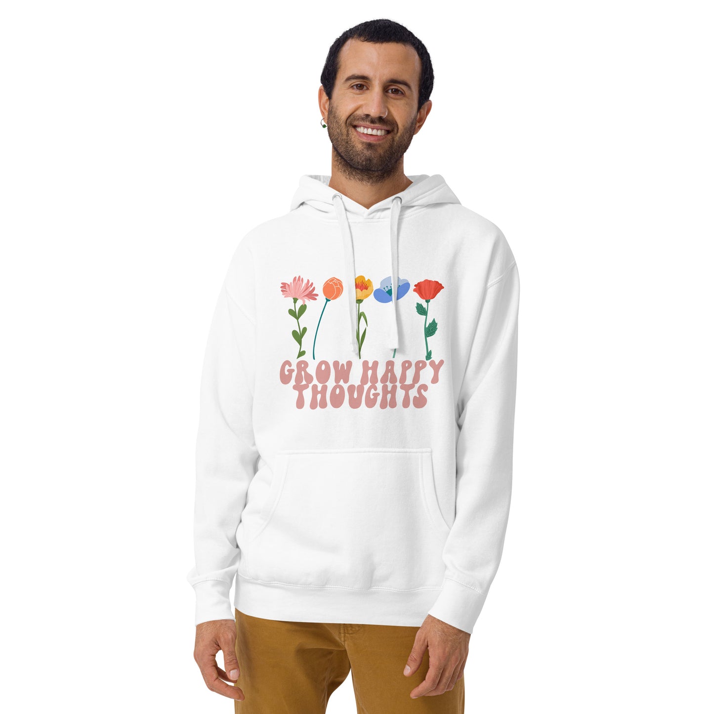 Grow Happy Thoughts - Unisex Hoodie