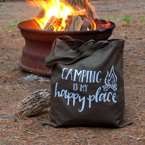 Camping Tote Bag