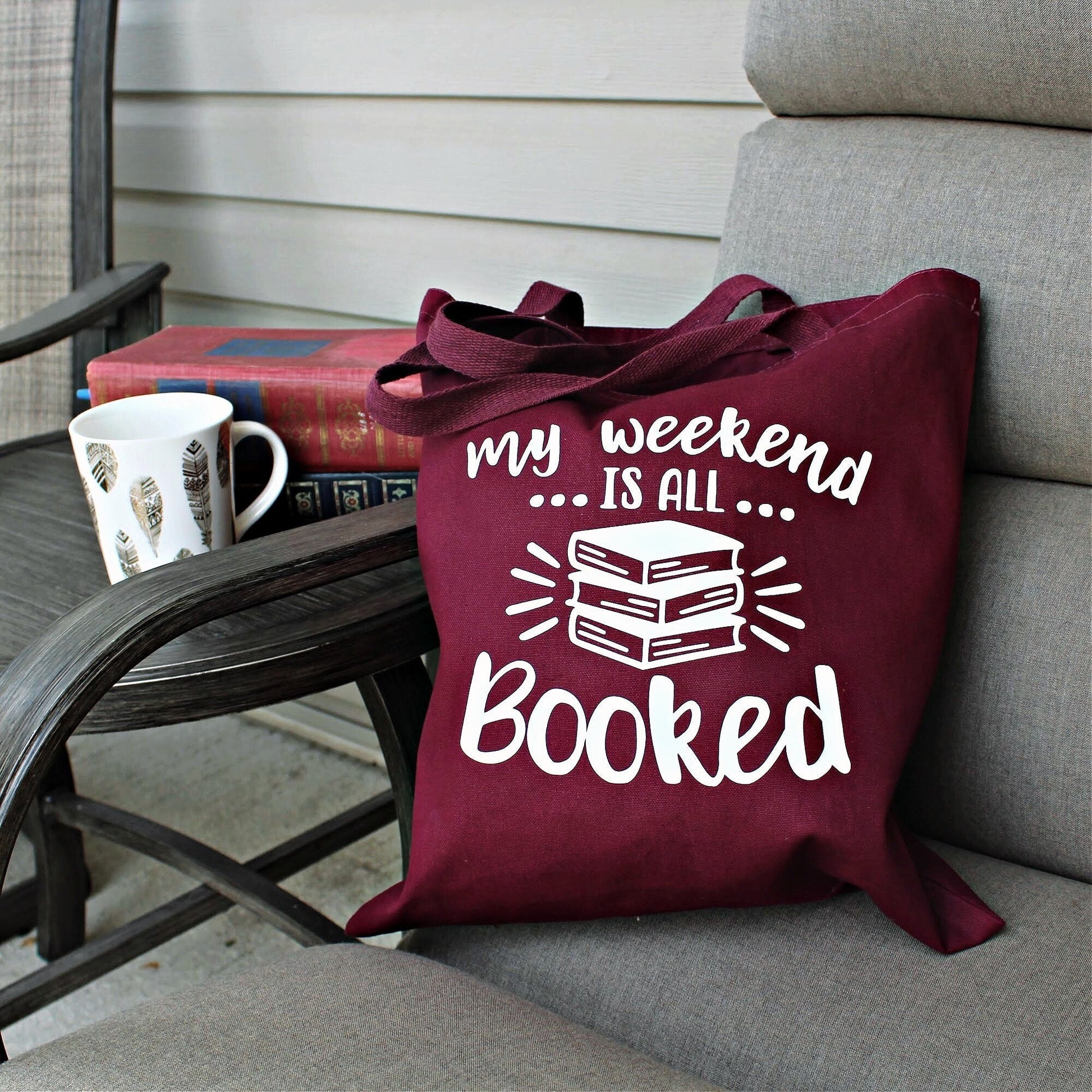 Reading Tote Bag