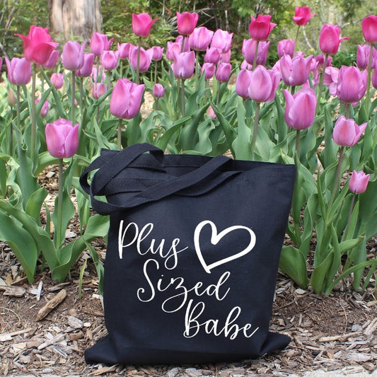 Plus Sized Babe Tote Bag