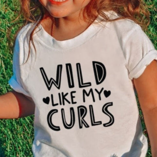 Wild Like My Curls T-Shirt