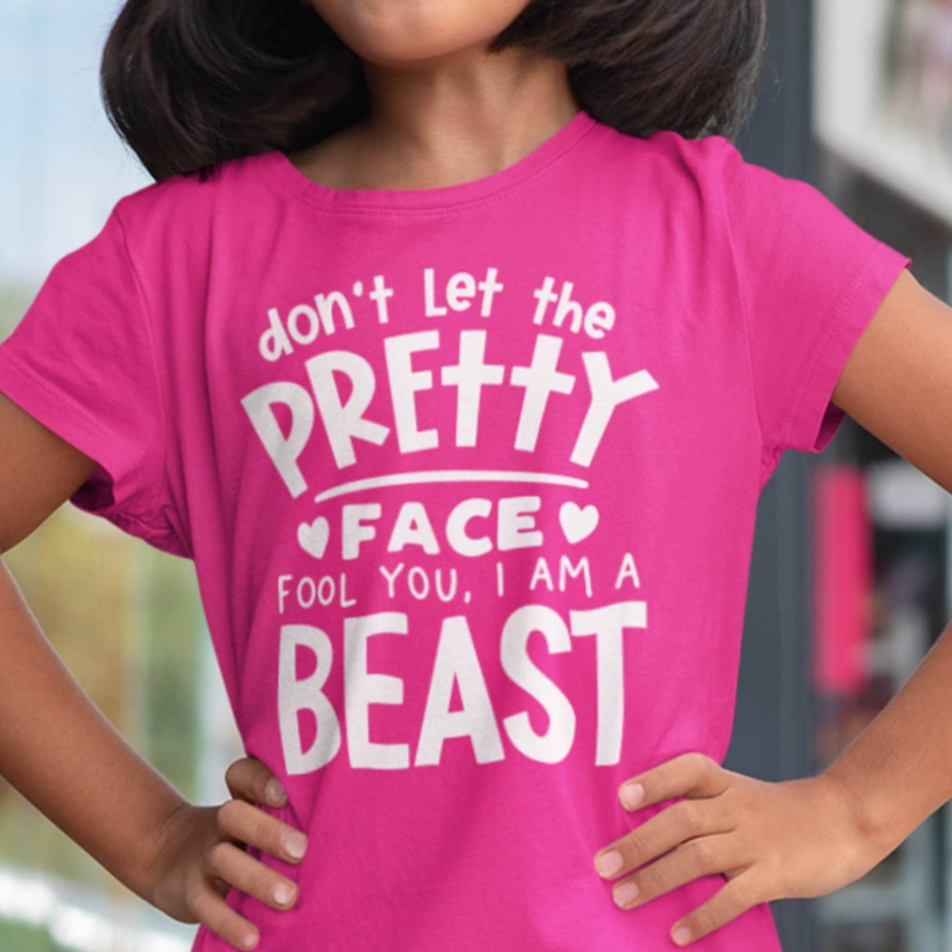 Don't Let This Pretty Face Fool You I'm a Beast T-Shirt